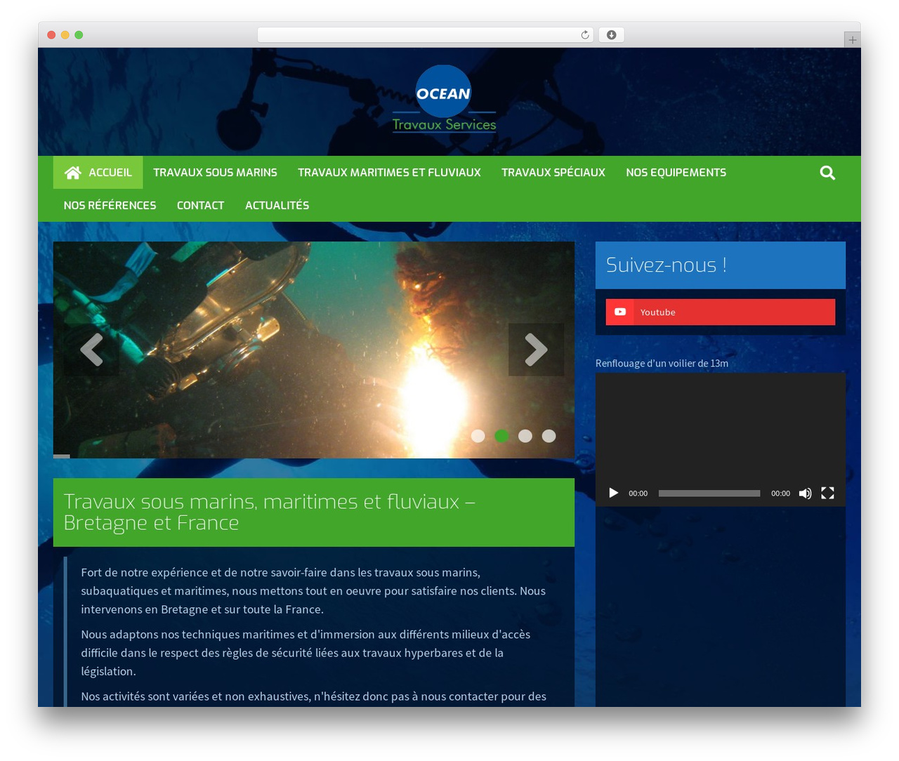 6temflex WordPress theme - travaux-sous-marins-maritimes.com