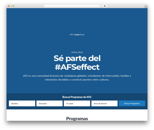AFS Core Theme WordPress theme - afs.hn
