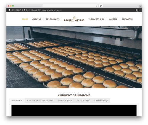 Bakery cpt WordPress plugin - goldenharvest.com.mt