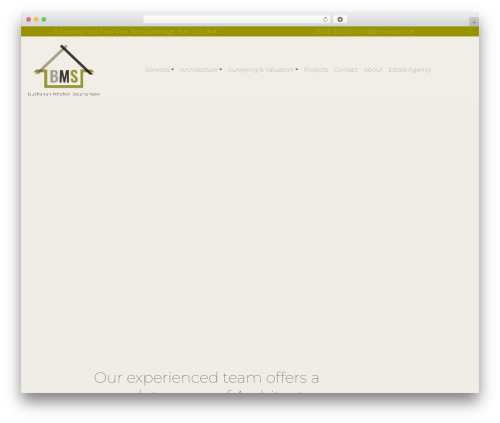 BMS WordPress theme - bmands.co.uk
