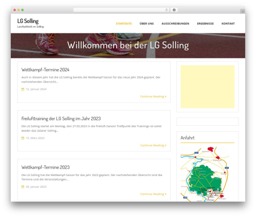 Business Point template WordPress free - lg-solling.de
