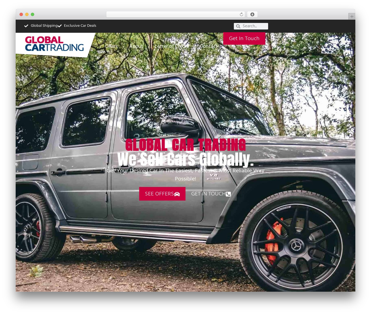 Hello Elementor WordPress website theme - global-car-trading.com