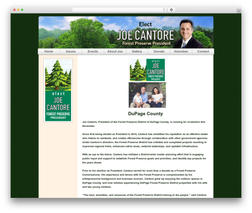 joecantorecom WordPress theme - joecantore.com