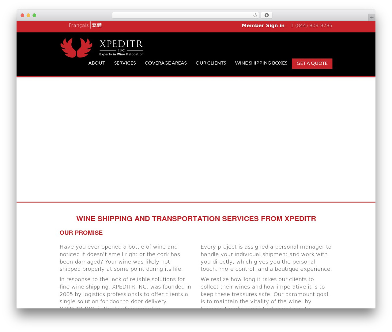 Laurel WordPress theme for business - xpeditr.com