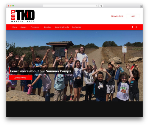 PerfectMind Theme theme WordPress - clubtkd.com