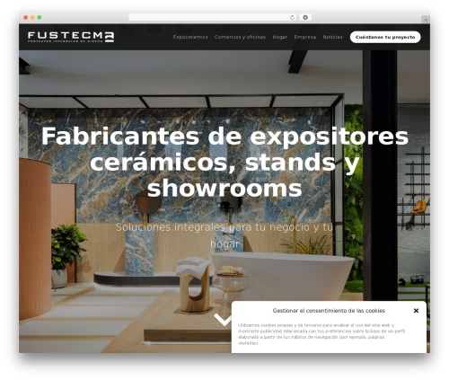 Theme WordPress Impreza - fustecma.com