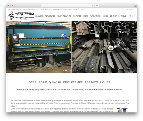Theme sequferm WordPress theme - sequferm.com