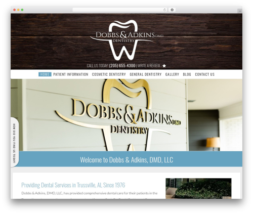 Theme WordPress Next Foundations - dobbsadkinsdmd.com