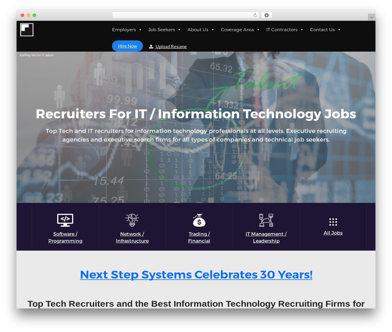 Theme WordPress Next Step Systems - recruiters.technology Theme WordPress Next Step Systems - recruiters.technology