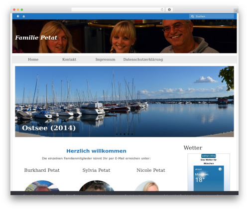 Virtue WordPress theme - petat.de