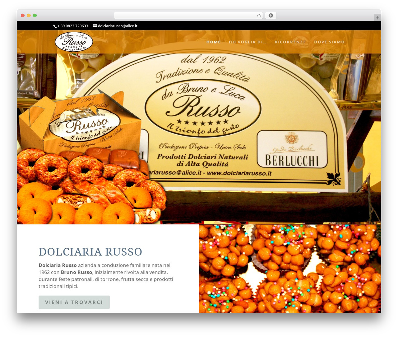 WordPress theme Cafe - dolciariarusso.it WordPress theme Cafe - dolciariarusso.it