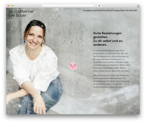 WordPress theme Lay Theme - catherinebauer.ch