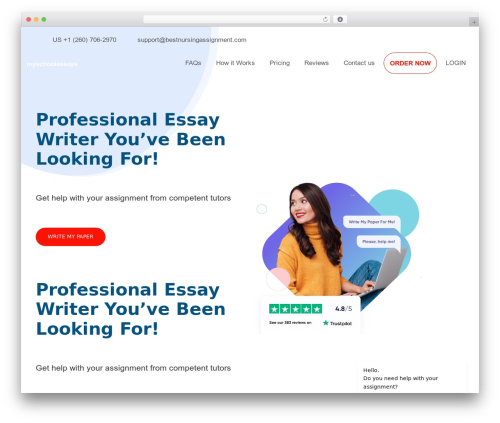 WP Bootstrap Starter WordPress theme - myschoolessays.com WP Bootstrap Starter WordPress theme - myschoolessays.com