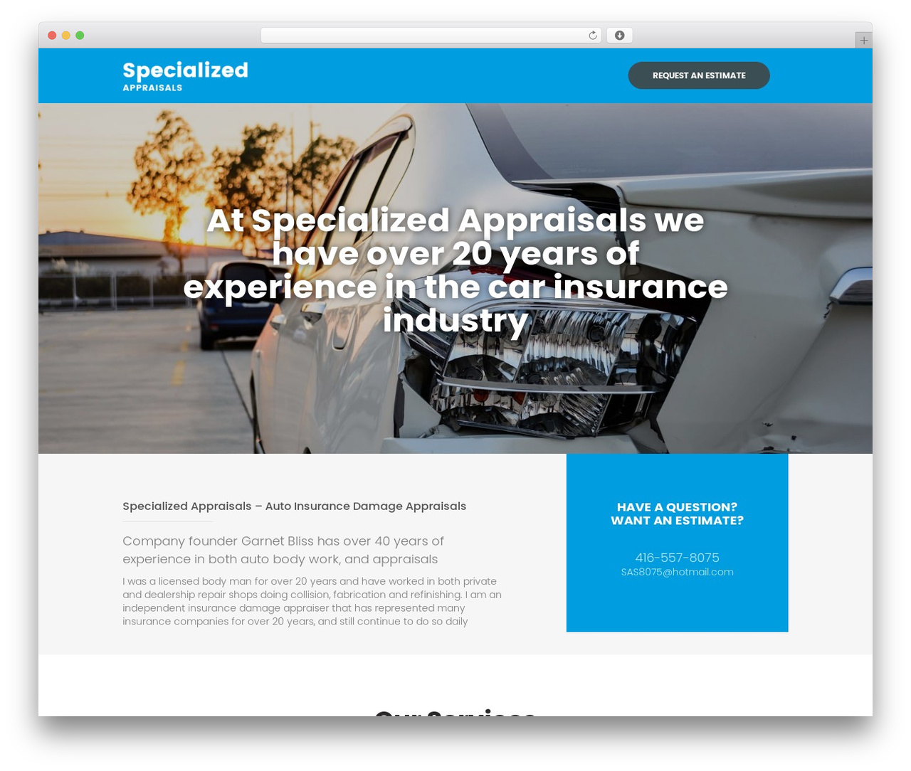 AD Base Theme theme WordPress - specializedappraisals.com