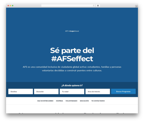 AFS Core Theme theme WordPress - afs.org.co