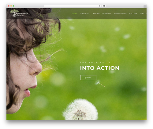 Blessing top WordPress theme - messianicfellowship.ca