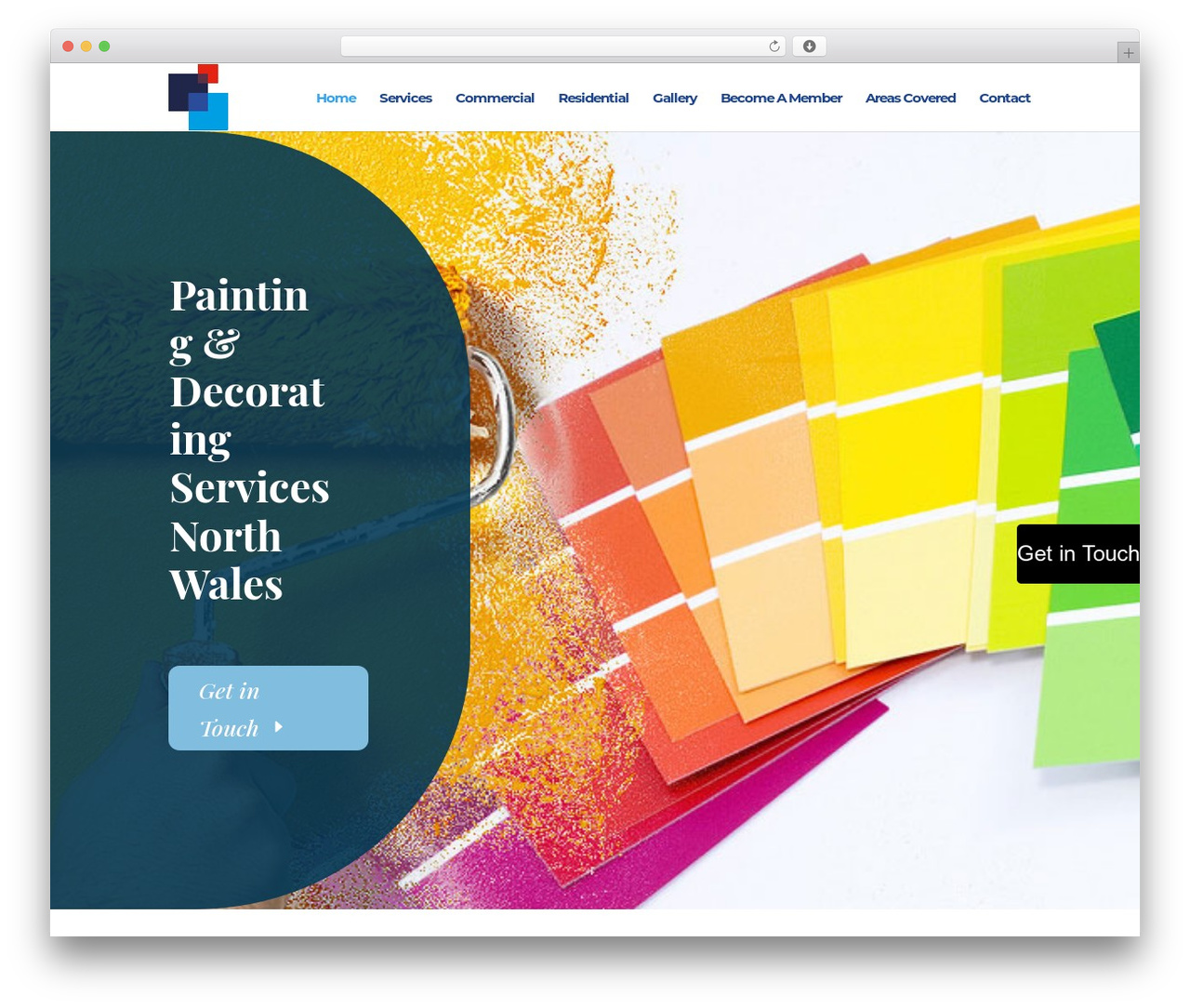 Divi theme WordPress - northwalespainteranddecorator.co.uk