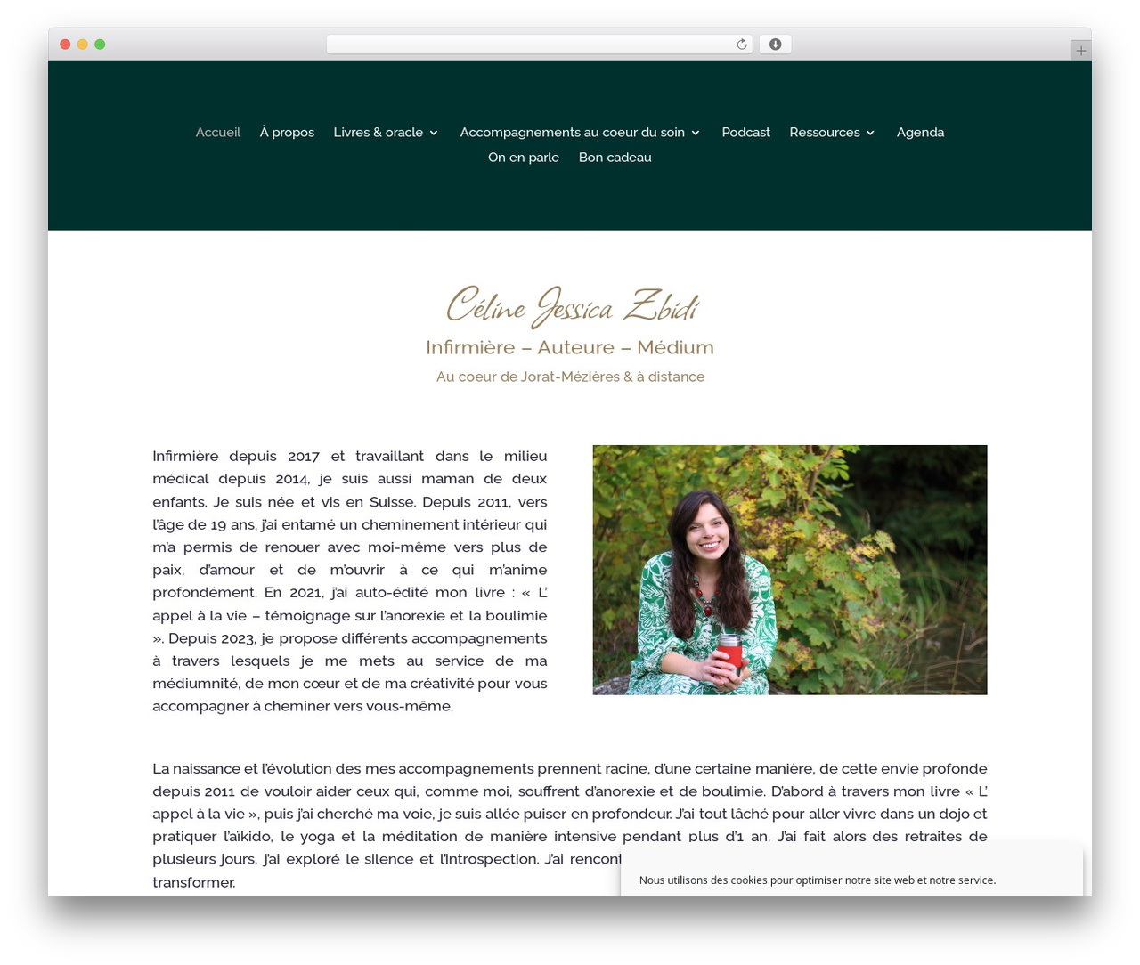 Divi WordPress theme - celinejessica.com