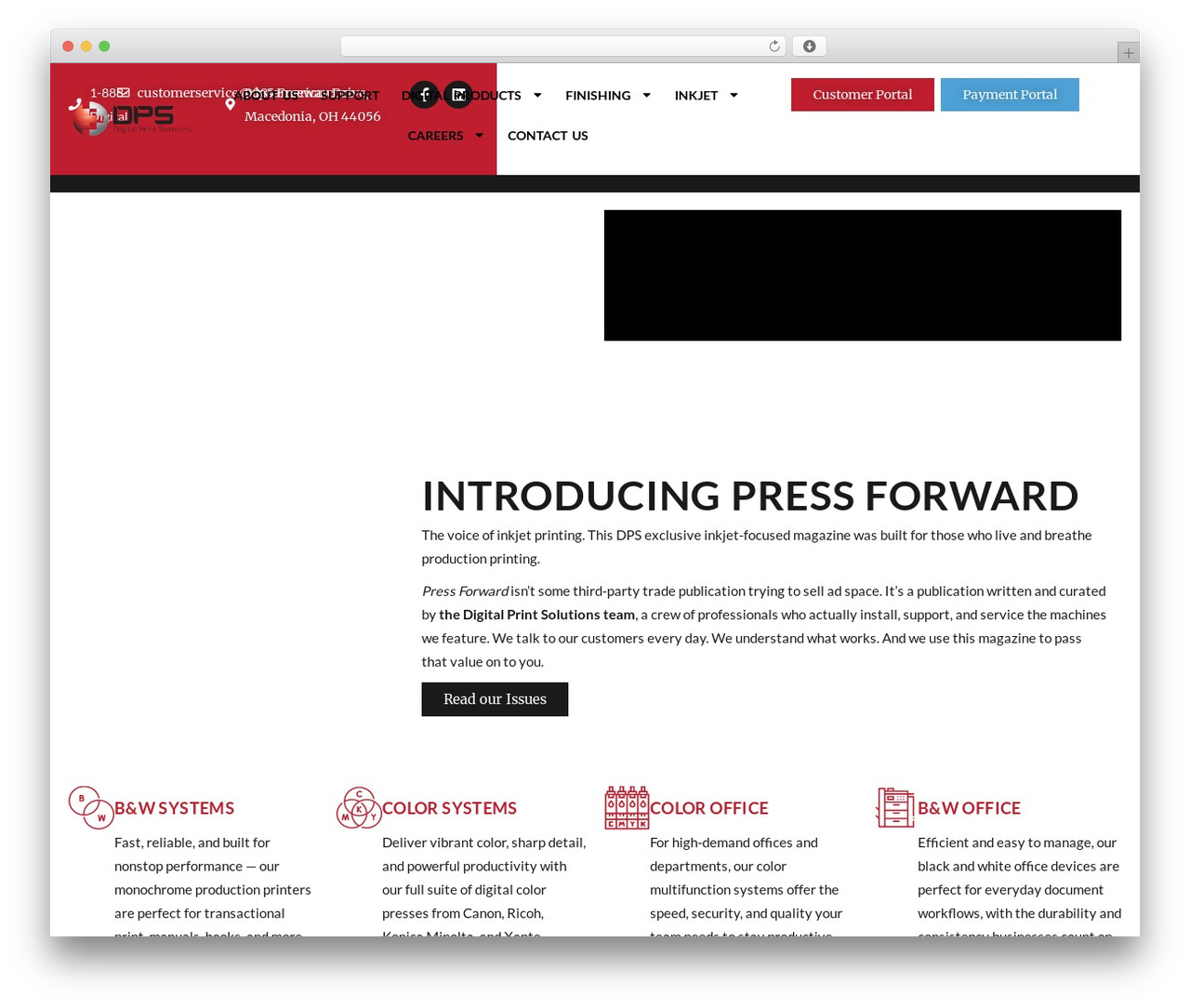 Etchy theme WordPress - dpsamerica.com