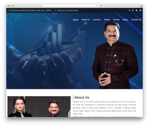 Fionca WordPress theme - maheshpai.in Fionca WordPress theme - maheshpai.in