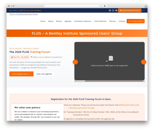flug_v1 WordPress theme - flugsite.com
