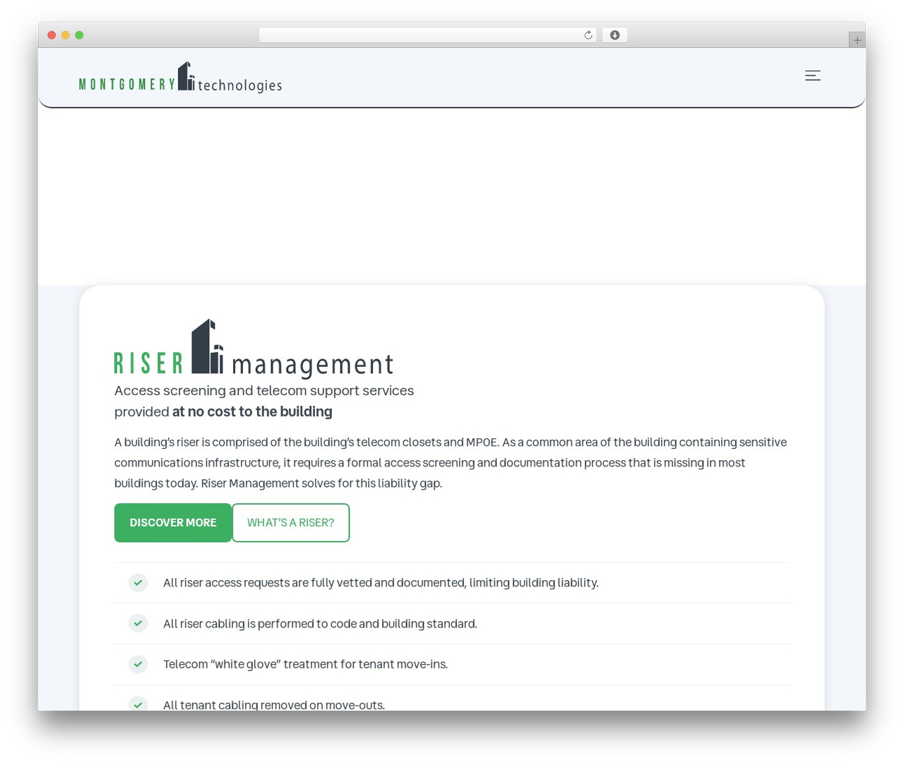 Montgomery Tech theme WordPress - montgomerytech.net