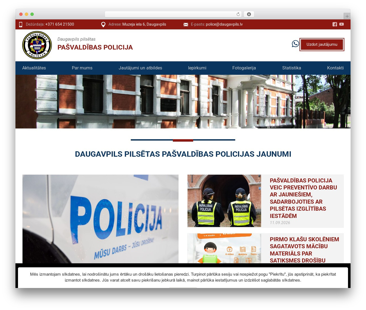 LatInSoft Master Theme WP theme - police.daugavpils.lv LatInSoft Master Theme WP theme - police.daugavpils.lv
