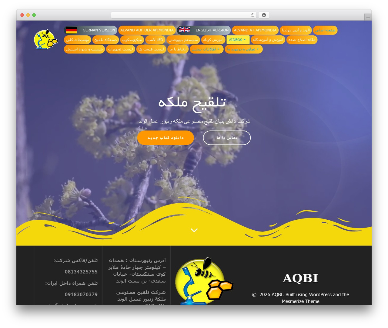 Mesmerize free WordPress theme - talghihe-malekeh.com Mesmerize free WordPress theme - talghihe-malekeh.com