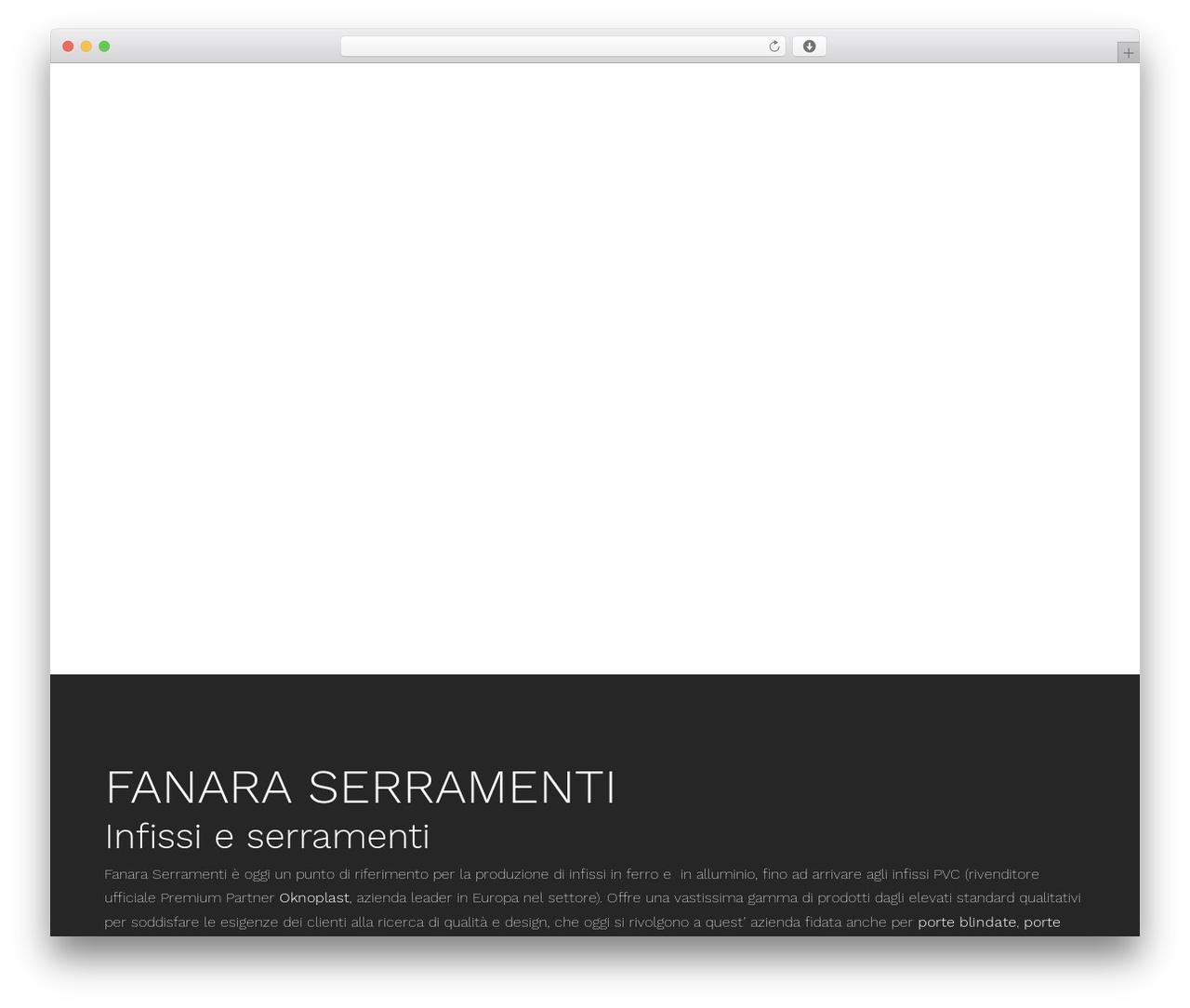 Os2 premium WordPress theme - fanaraserramenti.com Os2 premium WordPress theme - fanaraserramenti.com