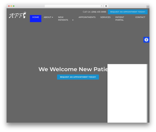 Parent Theme WordPress theme - webfootdr.com