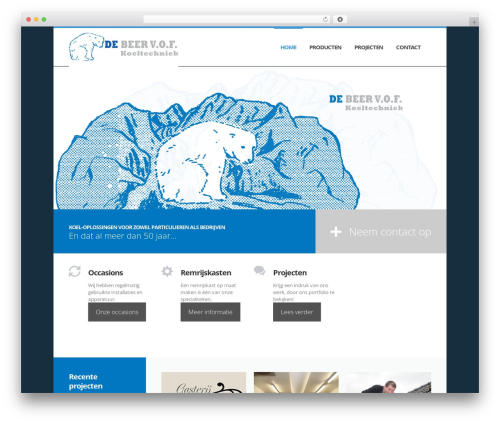 Profitplus WordPress theme - debeer-koeltechniek.nl