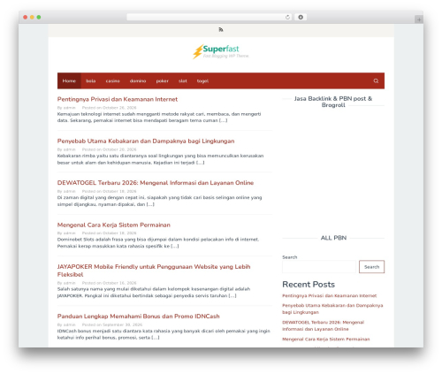 Superfast WP theme - grannysheirloomseeds.com