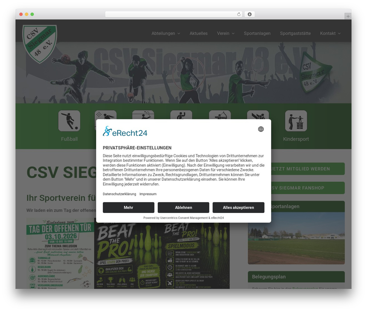 Theme WordPress CSV Siegmar - csv-siegmar.de Theme WordPress CSV Siegmar - csv-siegmar.de