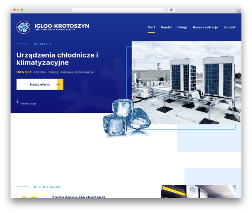 Theme WordPress Igloo - igloo-krotoszyn.pl