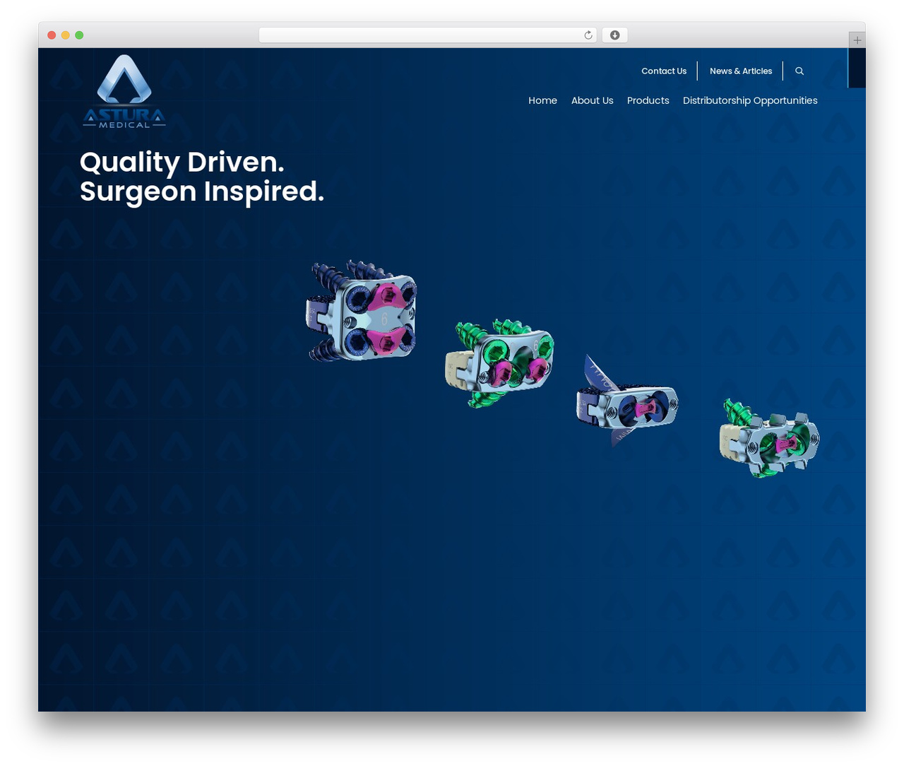 Ultra WordPress theme design - asturamedical.com