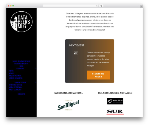 Uncode premium WordPress theme - databeersmlg.com