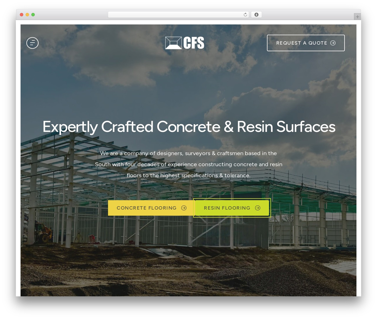 Wireframe WordPress theme - concreteflooringsolutions.co.uk Wireframe WordPress theme - concreteflooringsolutions.co.uk