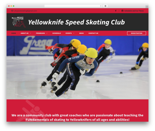 WordPress theme GeneratePress - ykspeedskating.com