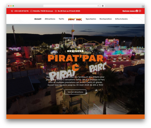 WordPress theme Activland - pirat-parc.com