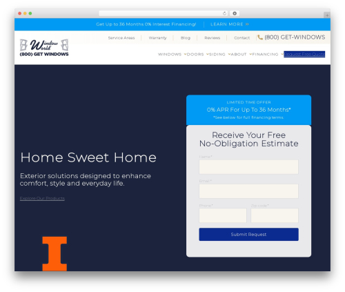 WordPress theme Breeze - windowworldofpeoria.com