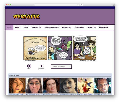 WordPress theme GeneratePress - weregeek.com