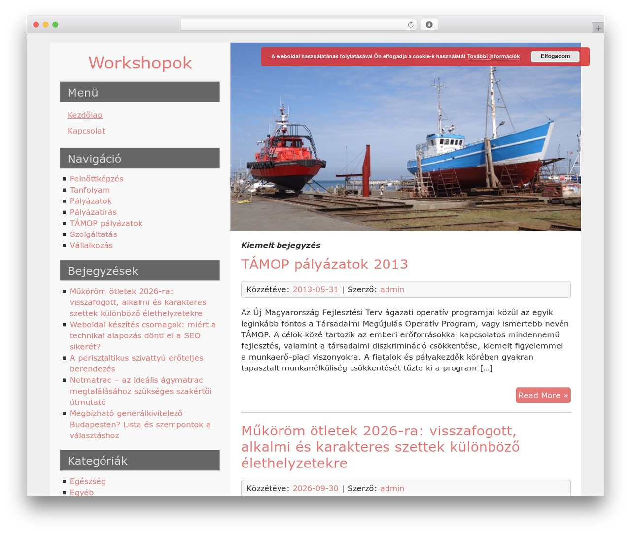 WordPress theme LeftSide - workshopok.hu WordPress theme LeftSide - workshopok.hu