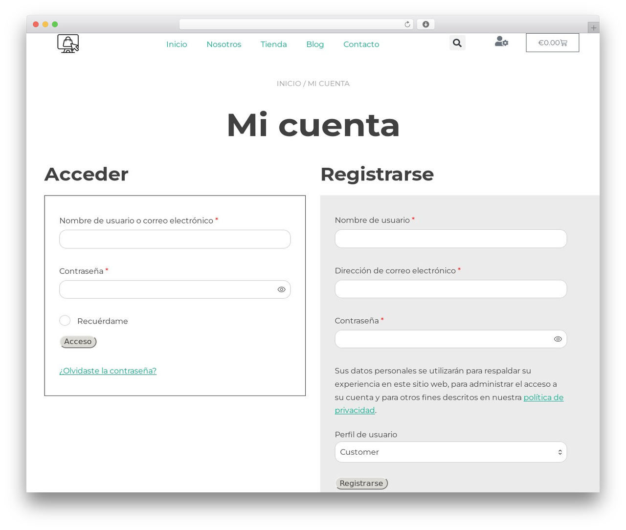 WordPress theme yith-proteo - tiendamodaelementor.davidibiza.com