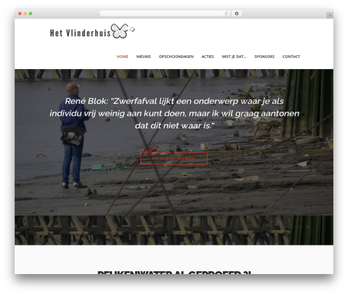 Xone WordPress website theme - hetvlinderhuisepe.nl