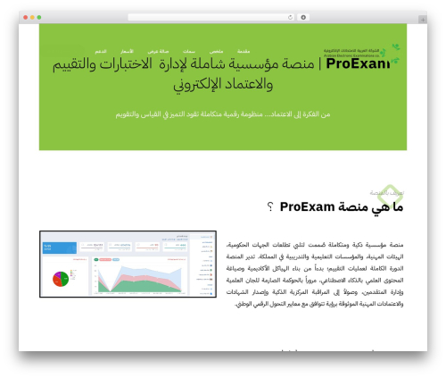 XTRA WordPress theme - proexam.net