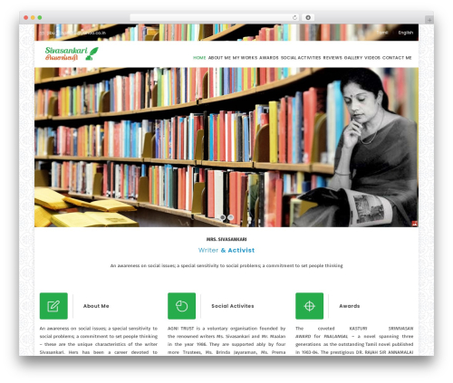 Zozothemes core WordPress plugin - sivasankari.in