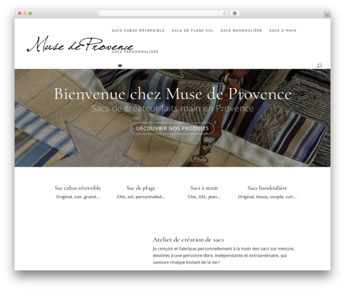 Divi WordPress theme - musedeprovence.com