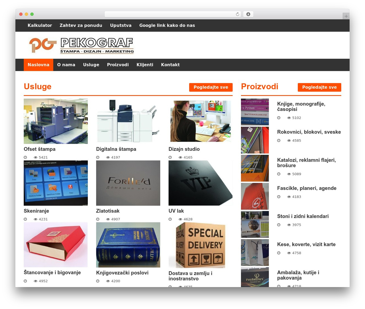 eBlog Lite theme WordPress - pekograf.com