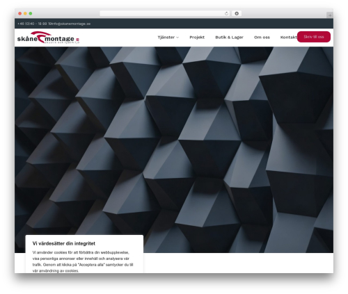 Animategl WordPress plugin - skanemontage.se