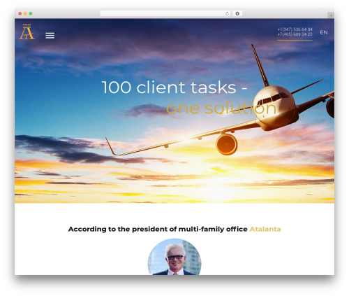 Mosc best WordPress theme - atalantamfo.com
